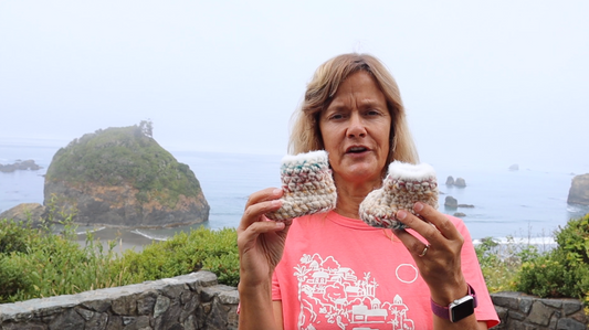 Crochet Walk with Me in Trinidad, California -Episode 3
