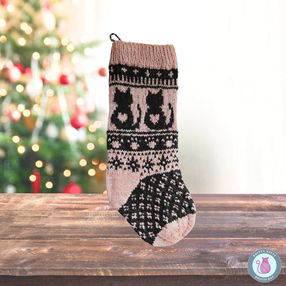 Kitty Christmas Stocking