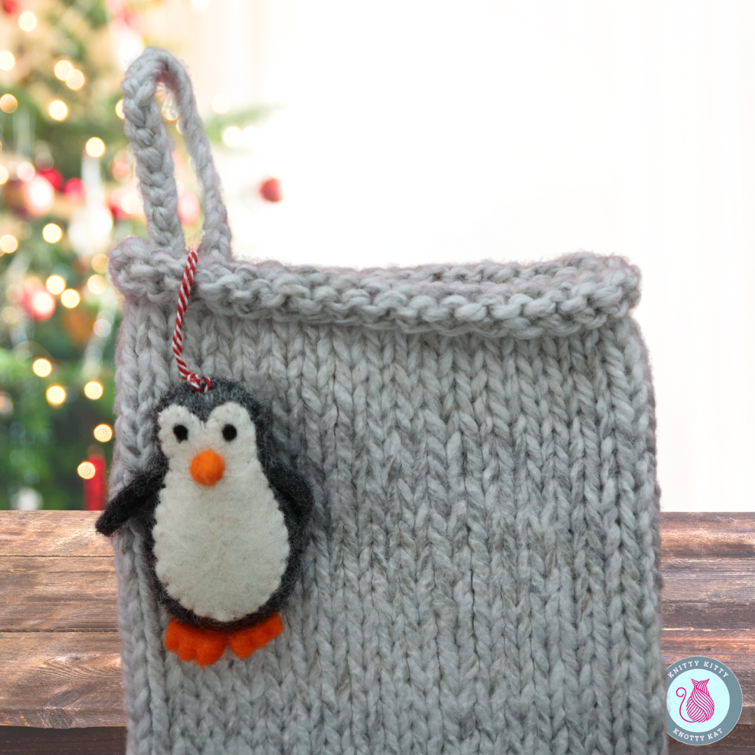 Simple Knit Stocking