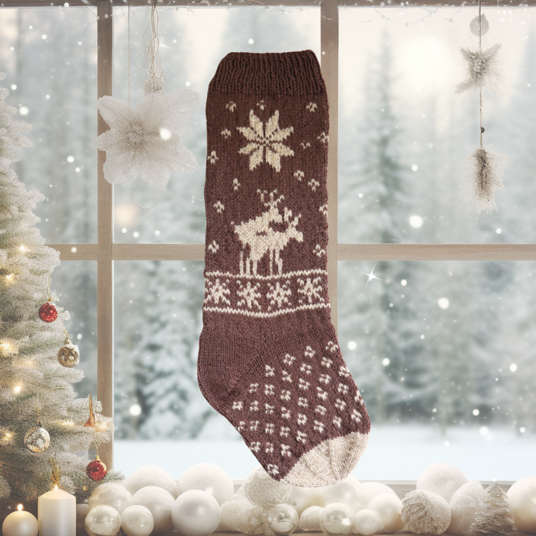 Humping Moose Christmas Stocking