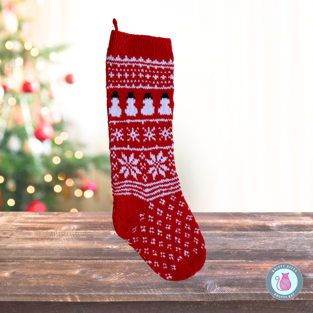 Snowman Christmas Stocking
