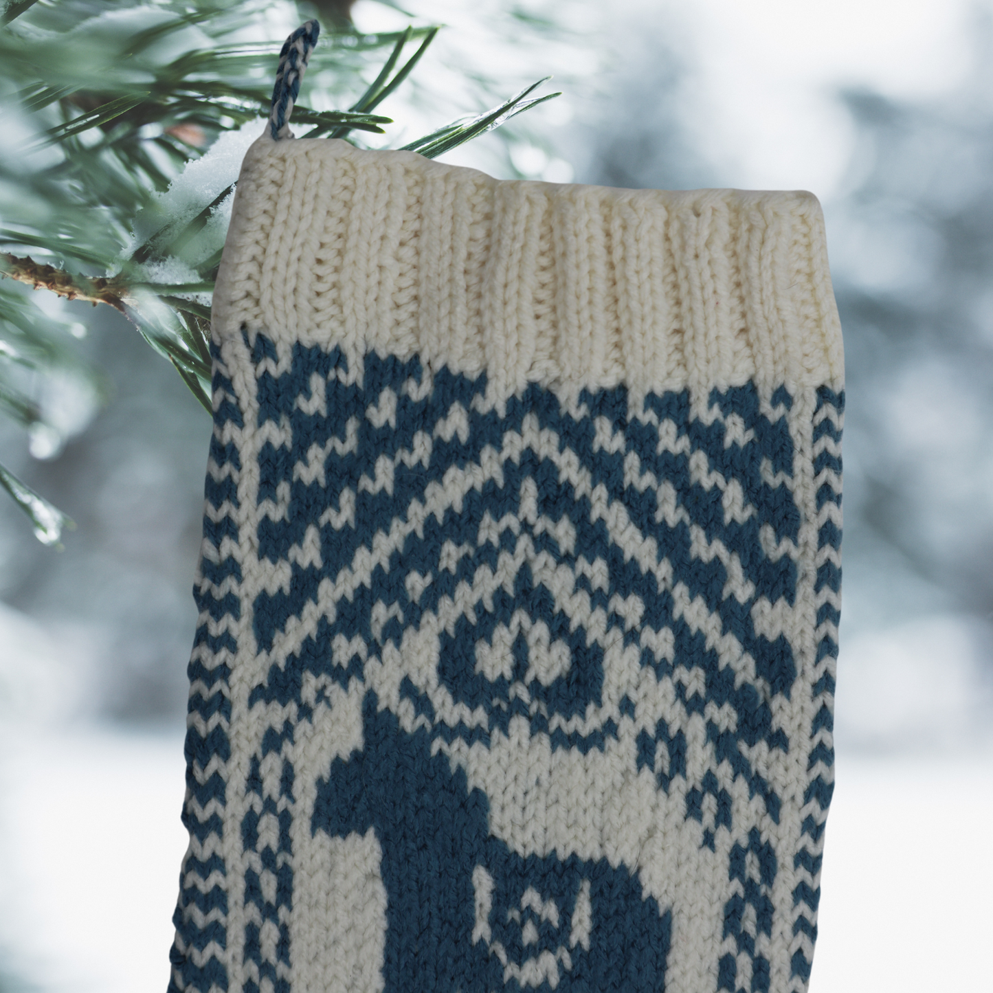 Dala Horse Christmas Stocking