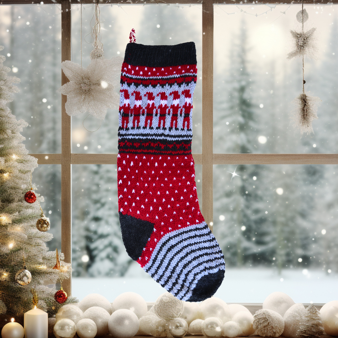 Santa's Helpers Christmas Stocking