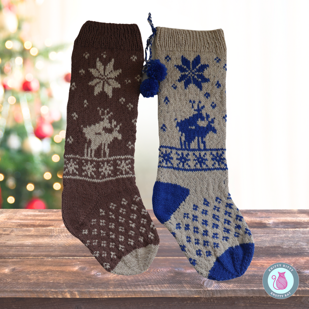 Humping Moose Christmas Stocking