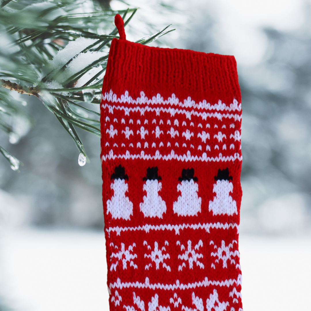 Snowman Christmas Stocking