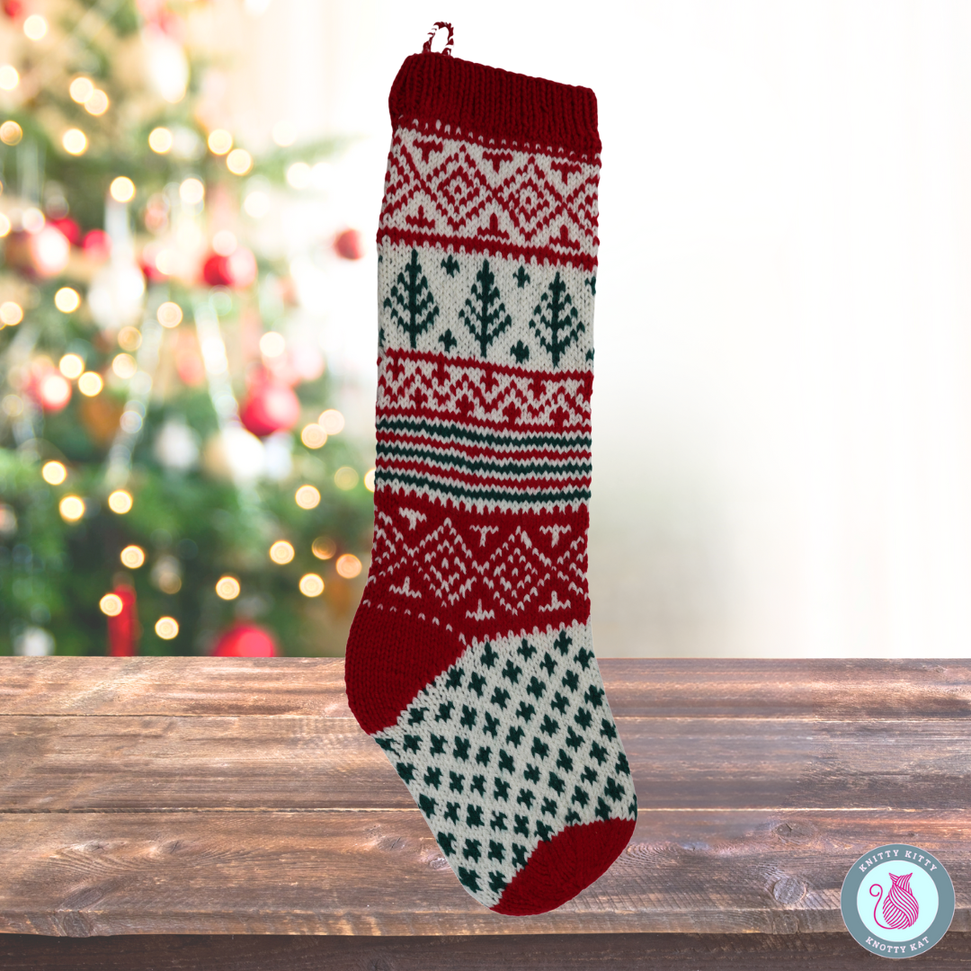 Vintage Christmas Stocking
