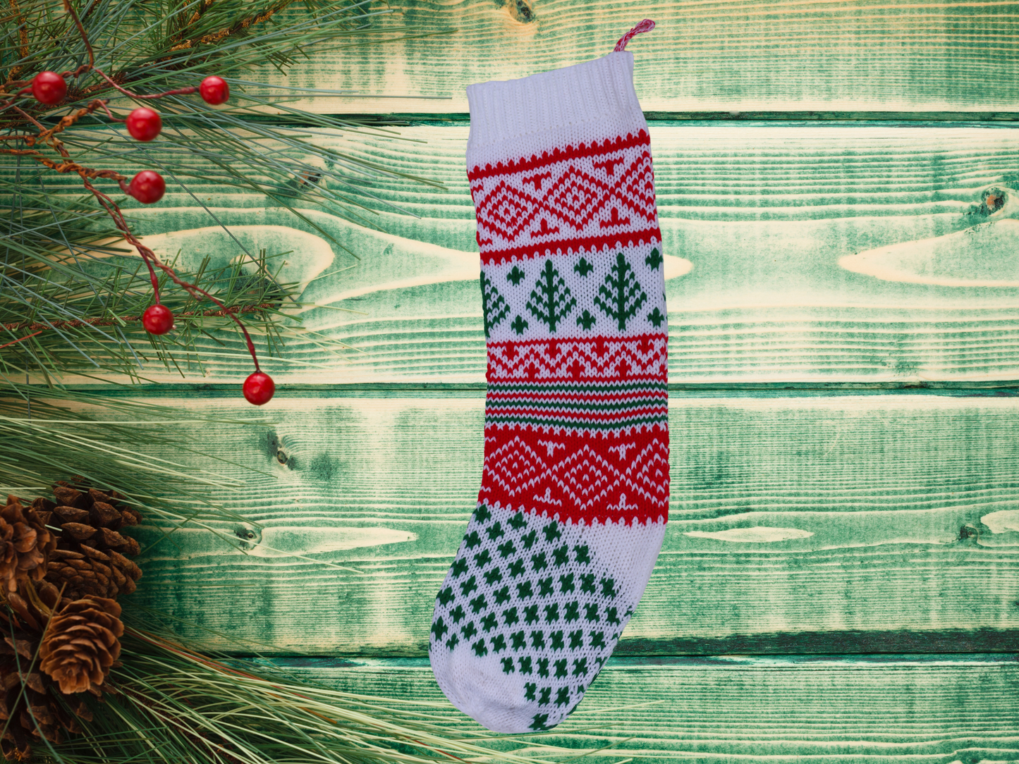 Vintage Christmas Stocking