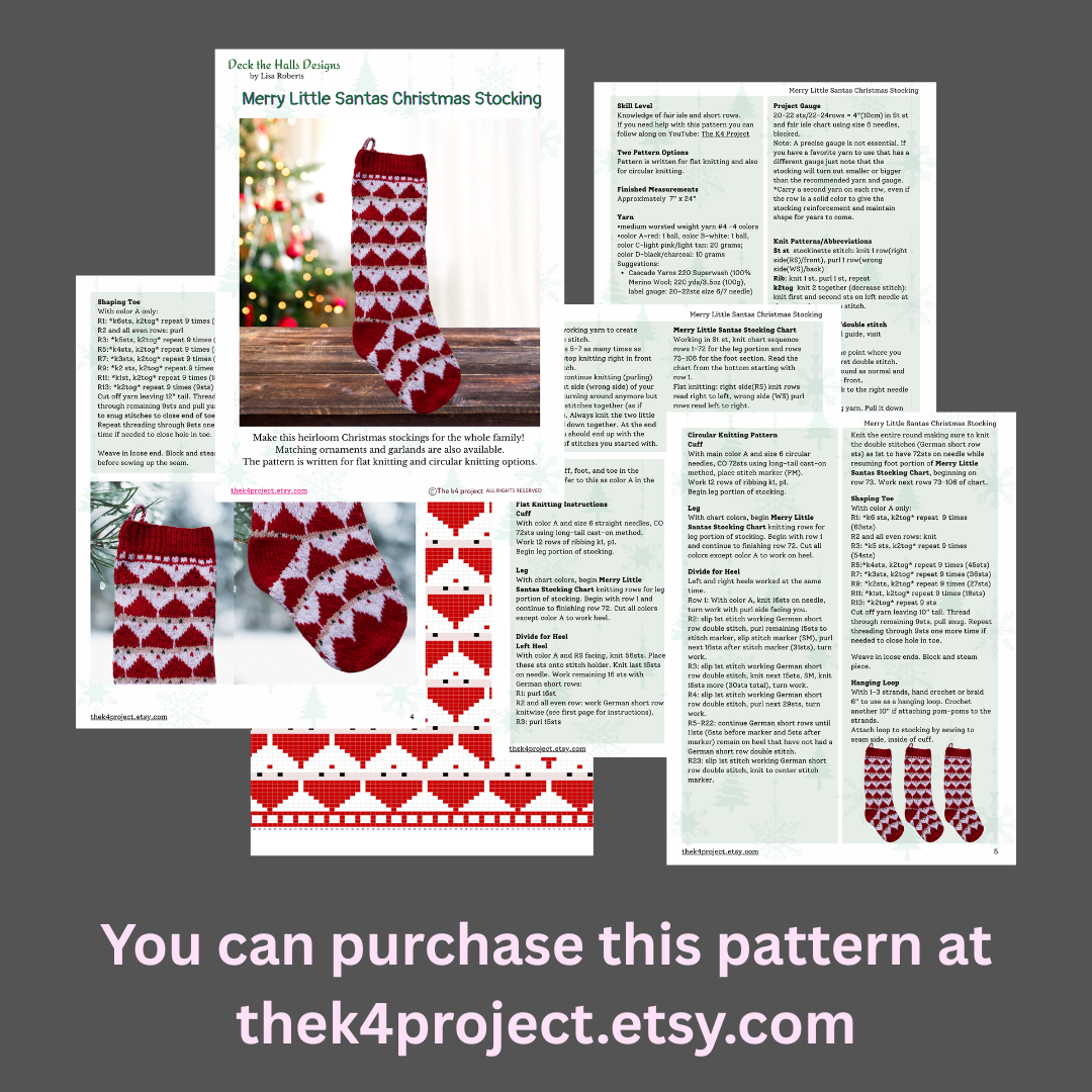 Merry Santas Christmas Stocking