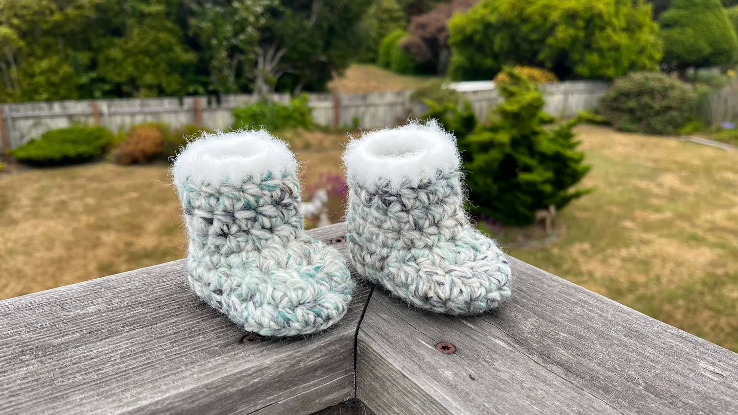 Ugg Style Baby Booties #2