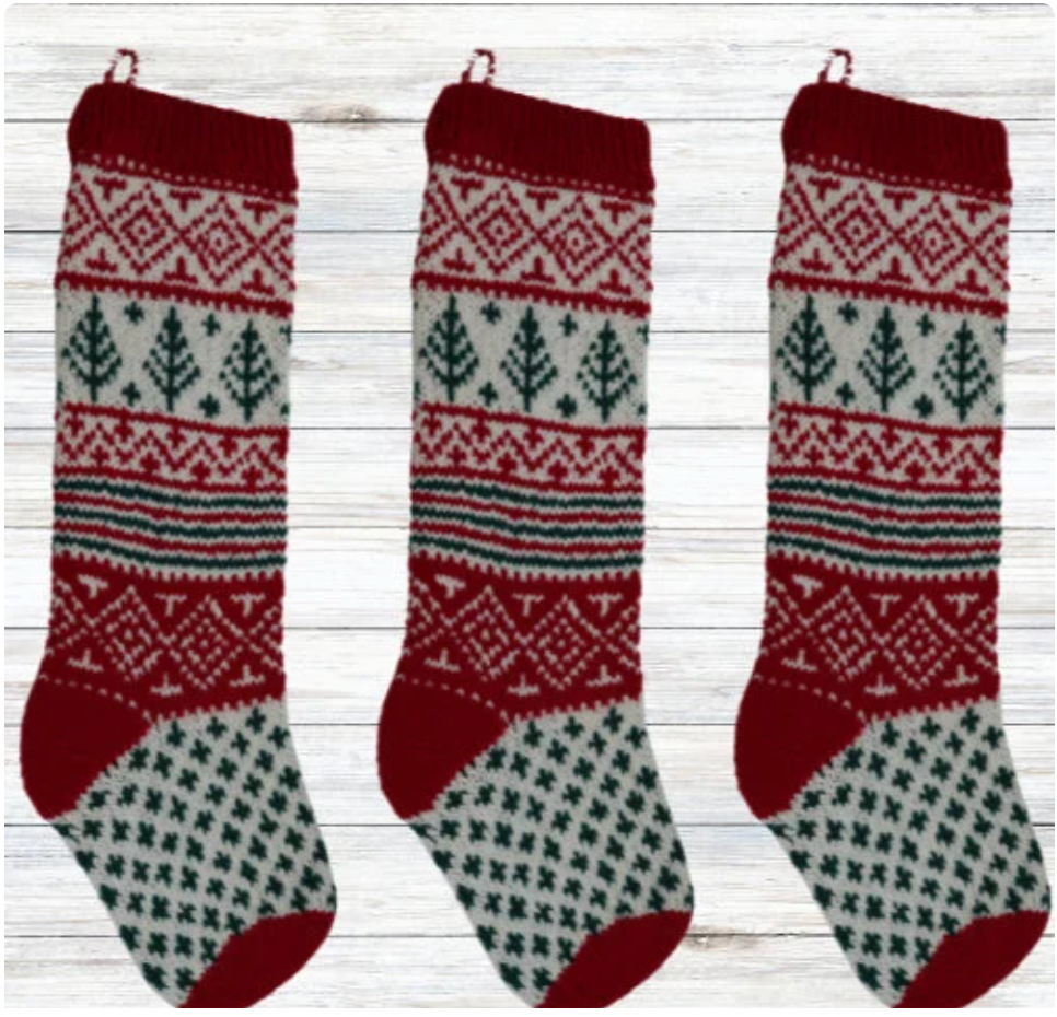 Vintage Christmas Stocking