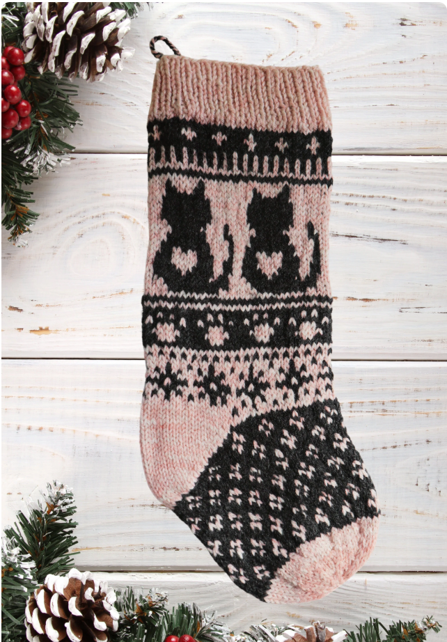 Kitty Christmas Stocking