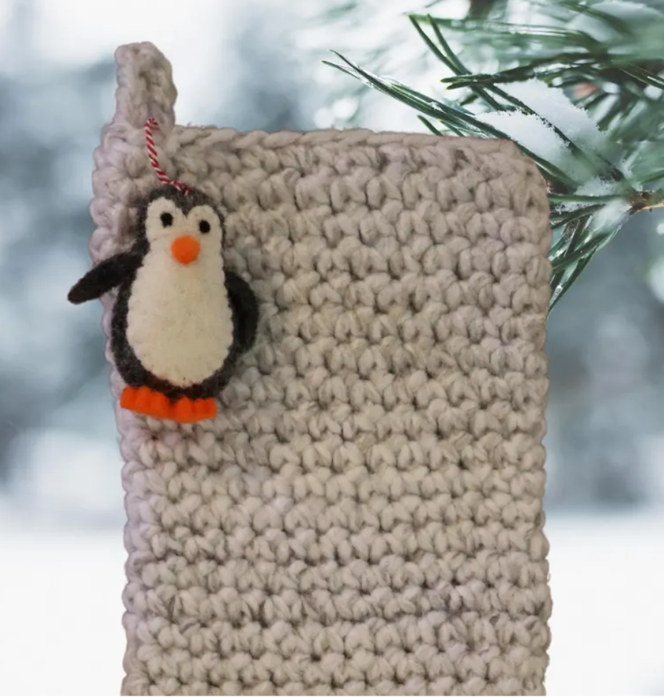 Simple Crochet Stocking