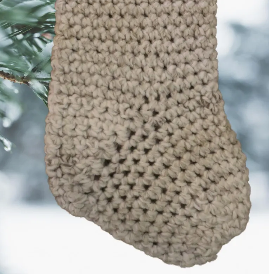 Simple Crochet Stocking