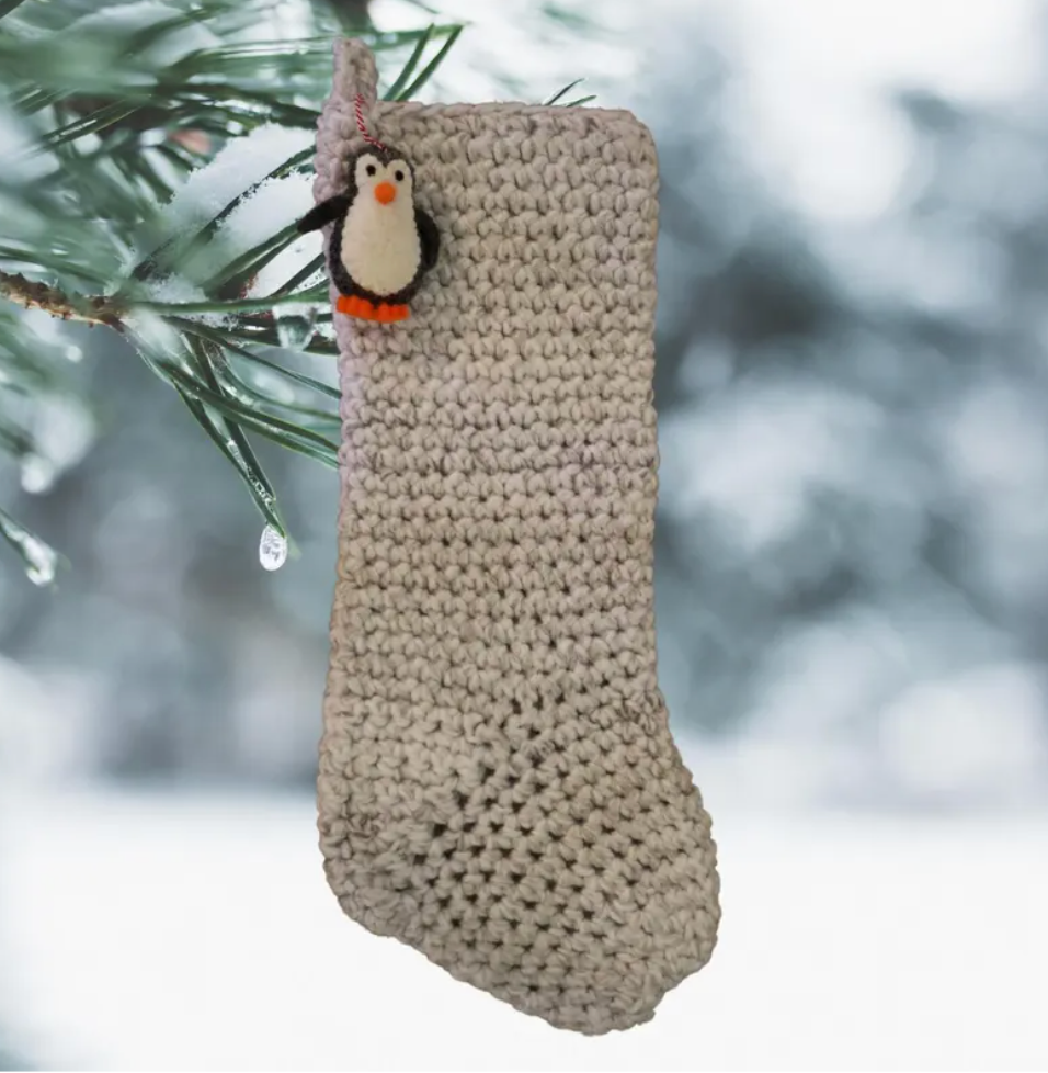 Simple Crochet Stocking