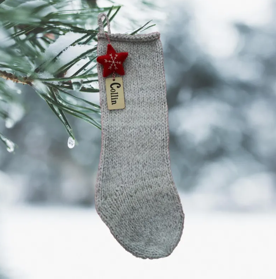 Simple Knit Stocking