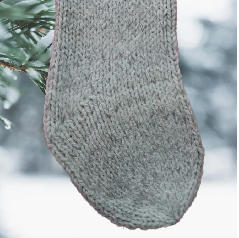 Simple Knit Stocking