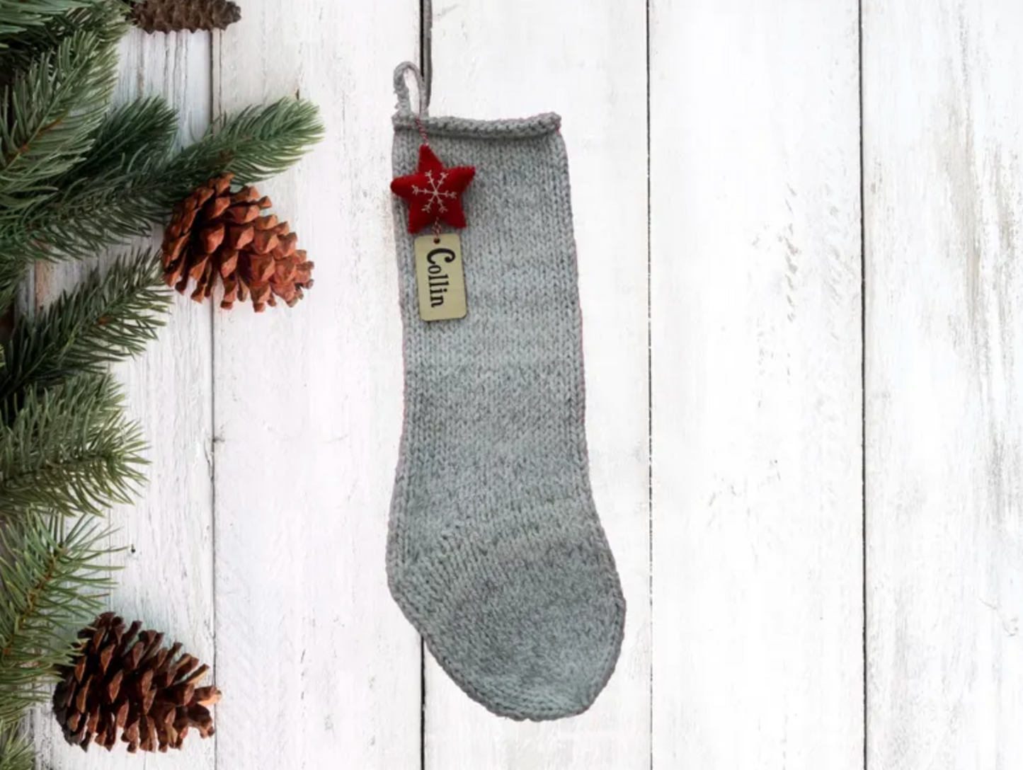 Simple Knit Stocking