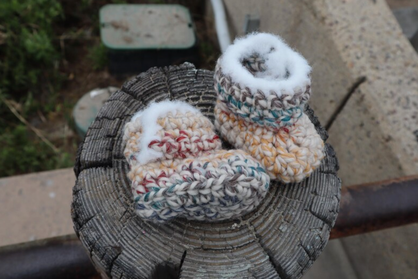 Ugg Style Baby Booties