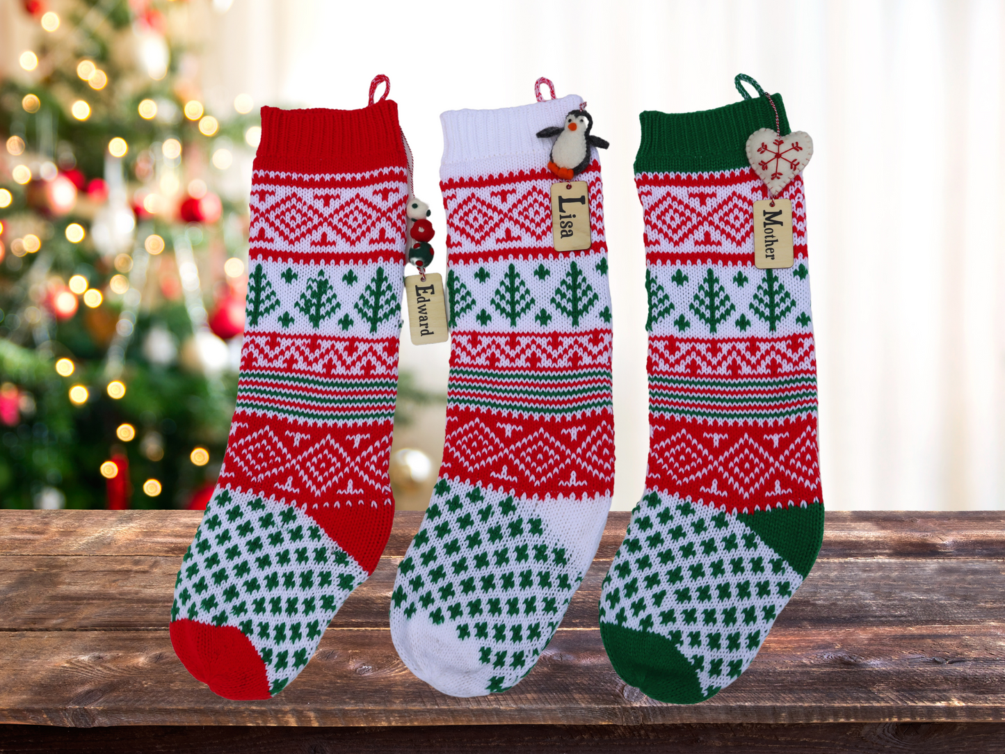 Vintage Christmas Stocking