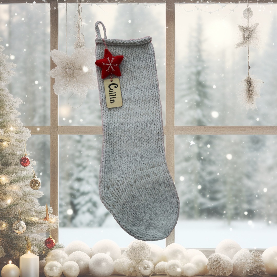 Simple Knit Stocking