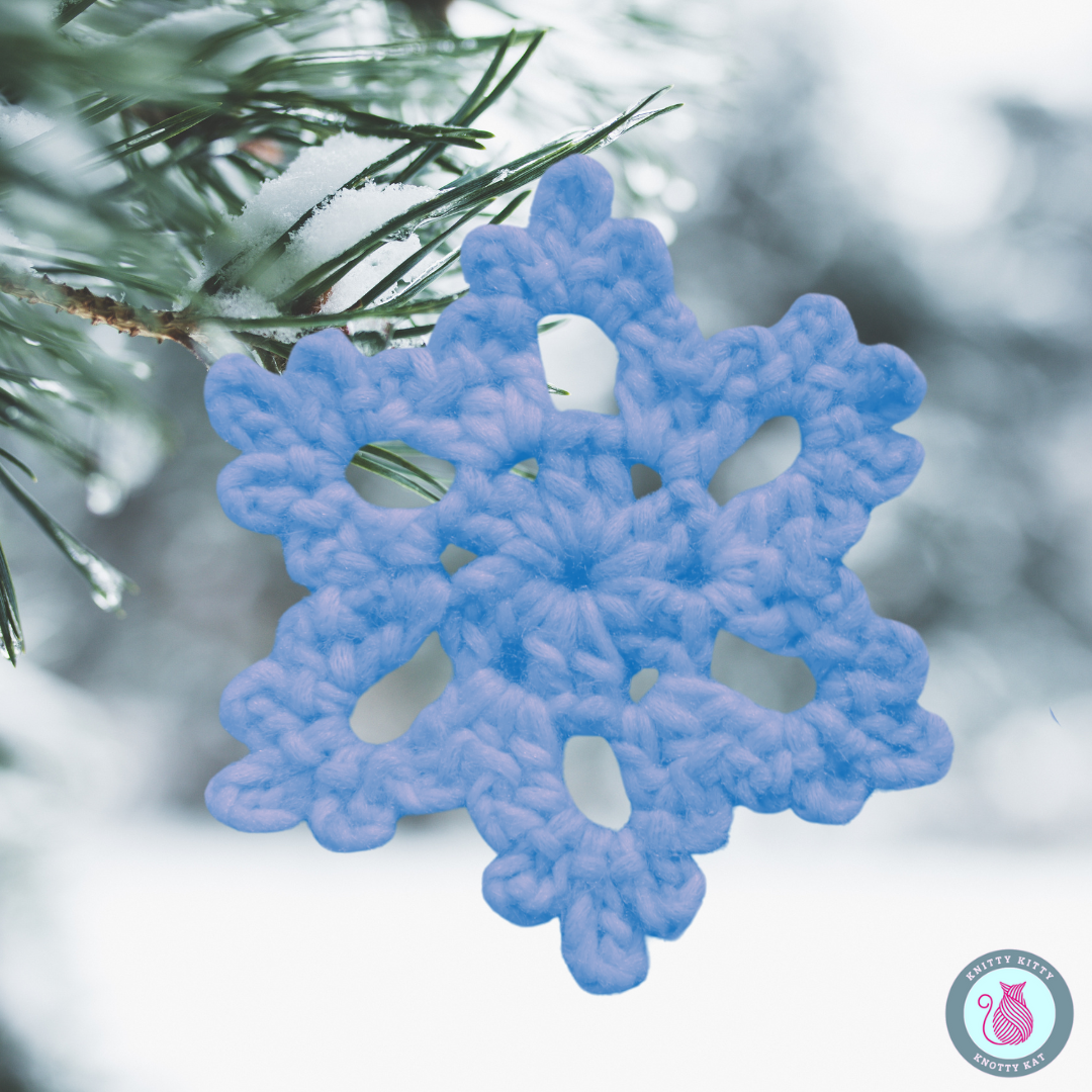 Coco's Snowflake Crochet Ornament