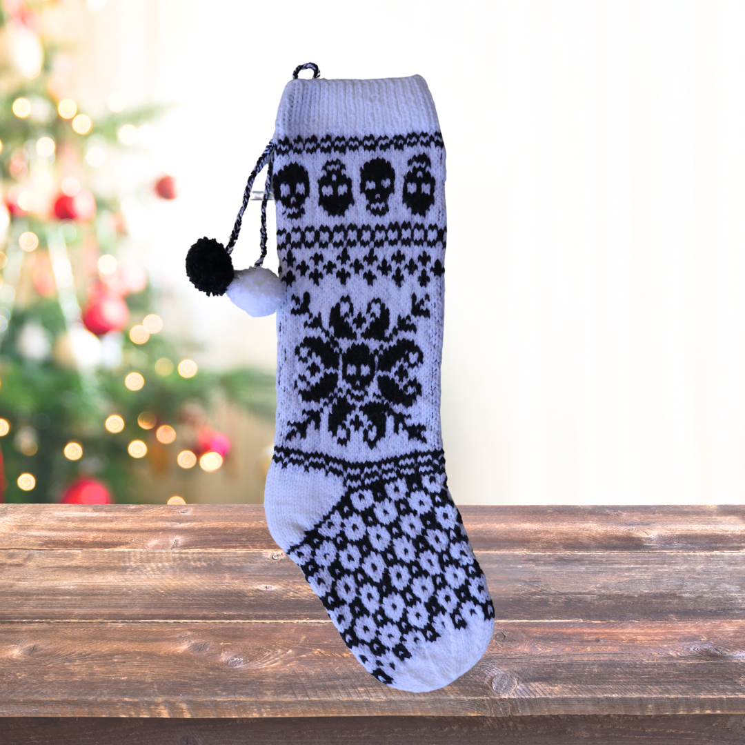 Skullflake Christmas Stocking