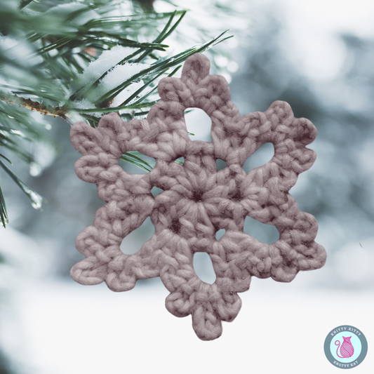Coco's Snowflake Crochet Ornament