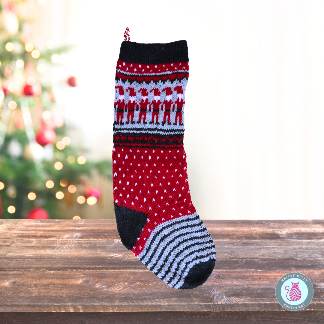 Santa's Helpers Christmas Stocking