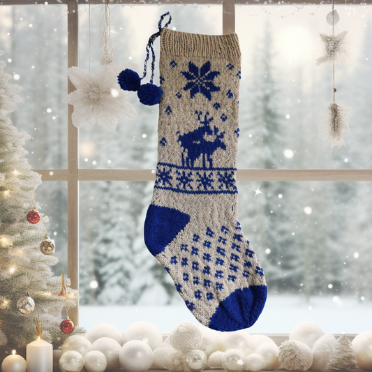 Humping Moose Christmas Stocking