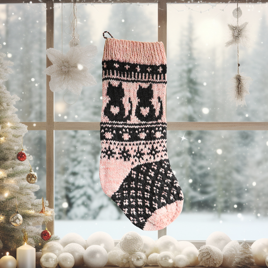 Kitty Christmas Stocking