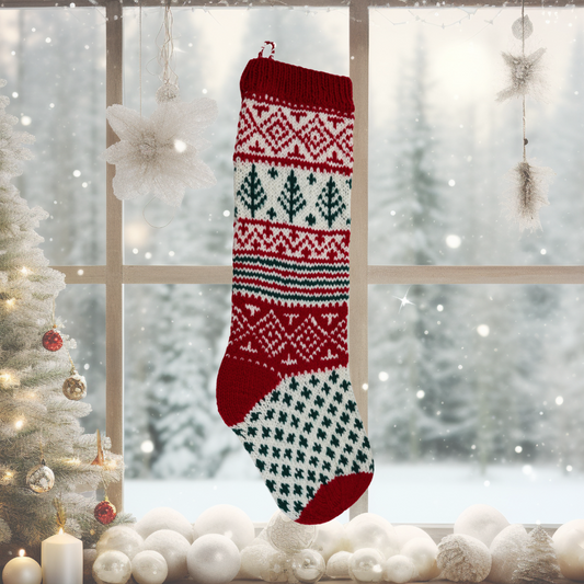 Vintage Christmas Stocking