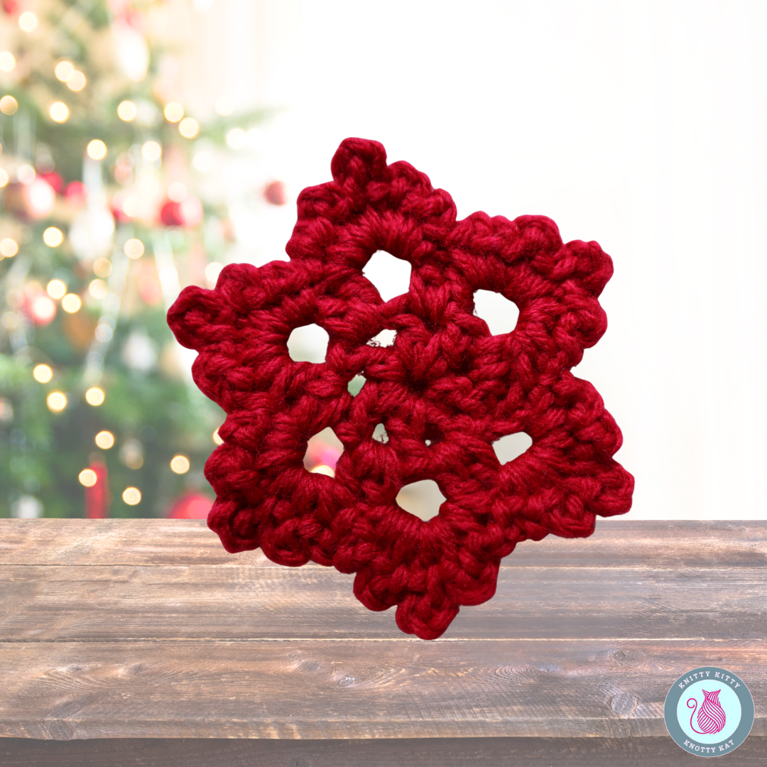 Coco's Snowflake Crochet Ornament
