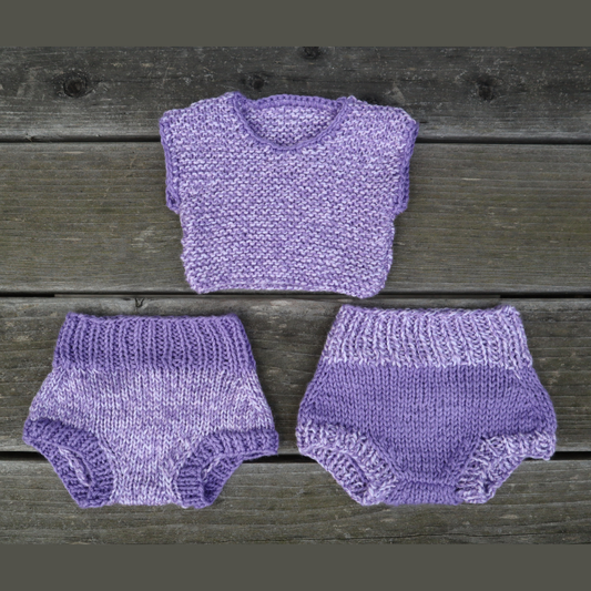 Nappy Baby Diaper Cover – Knitting Pattern (Flat & Circular Options)