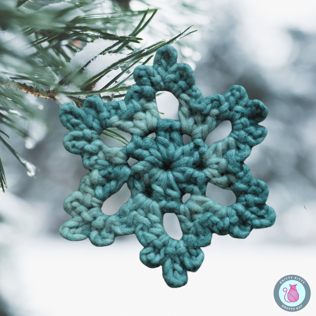 Coco's Snowflake Crochet Ornament