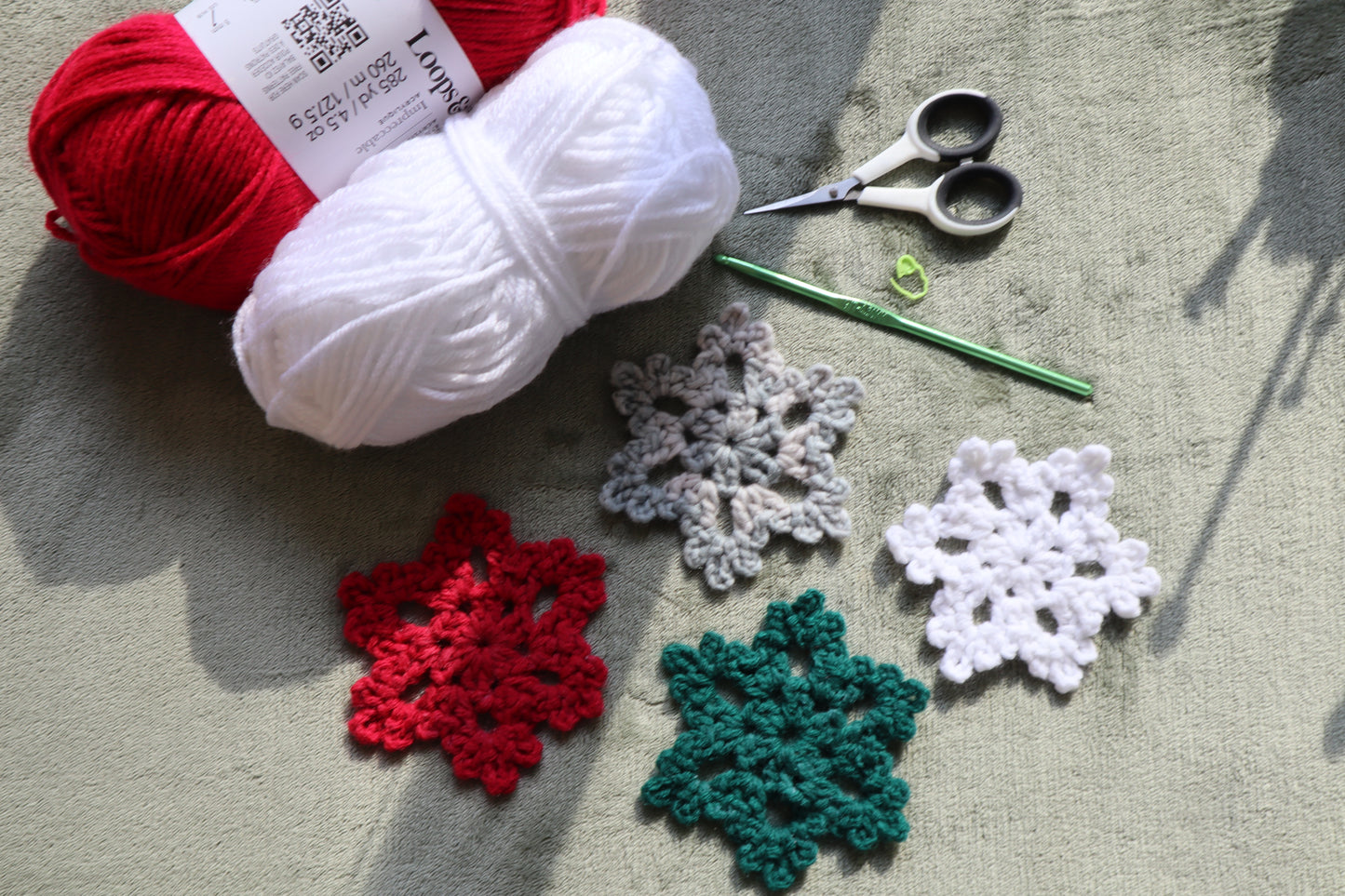 Coco's Snowflake Crochet Ornament