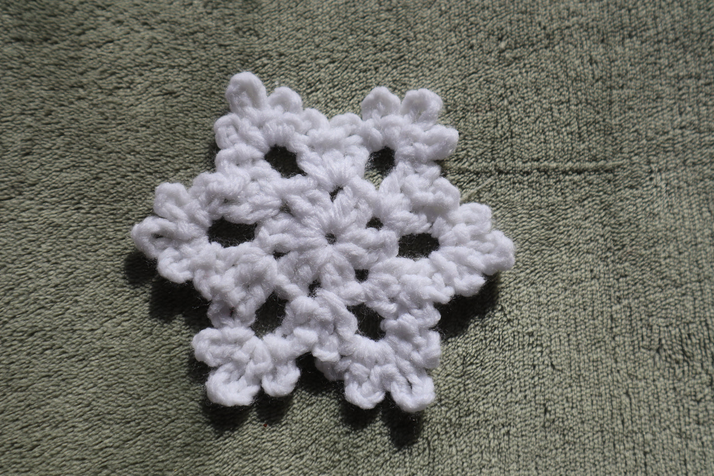 Coco's Snowflake Crochet Ornament