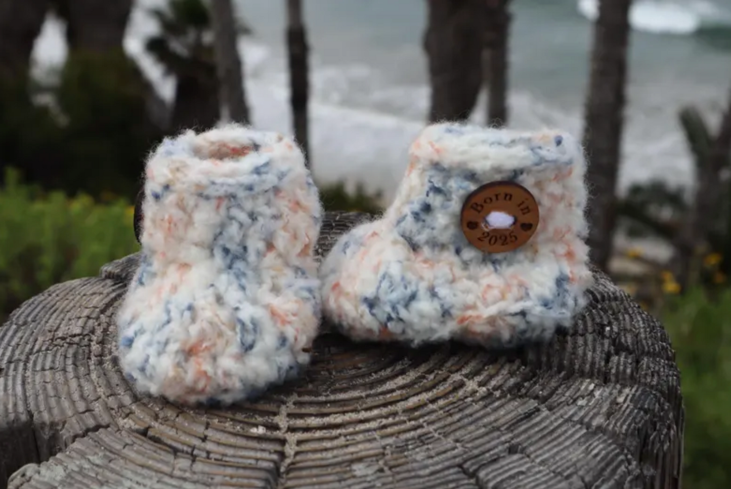 Felted Baby Booties
