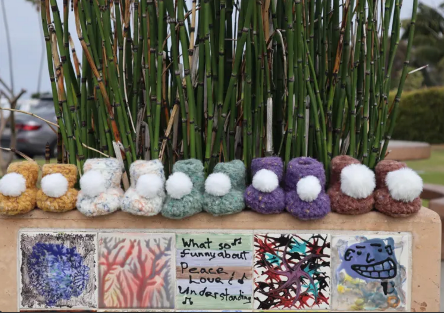 Felted Baby Booties
