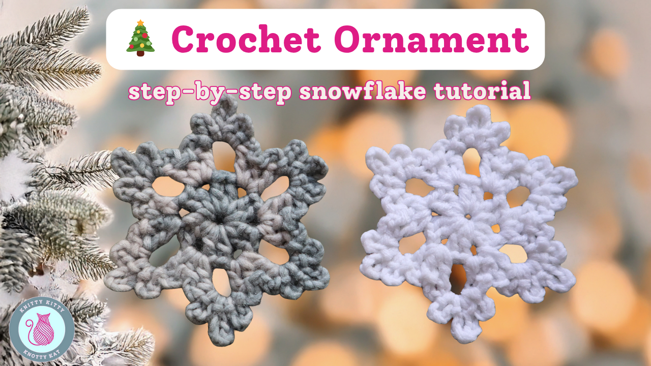 Coco's Snowflake Crochet Ornament