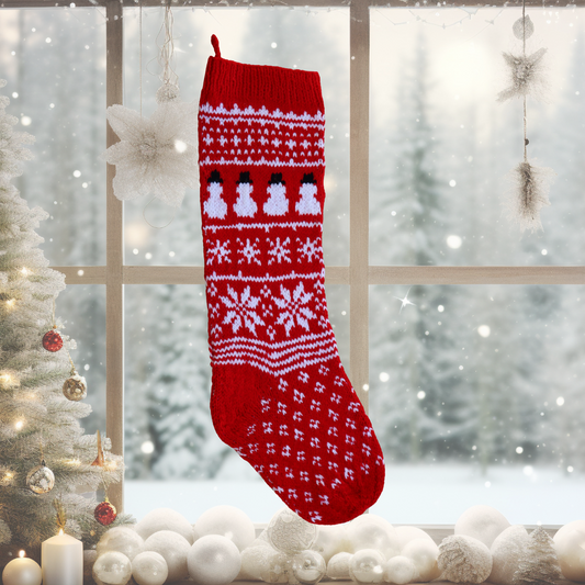 Snowman Christmas Stocking